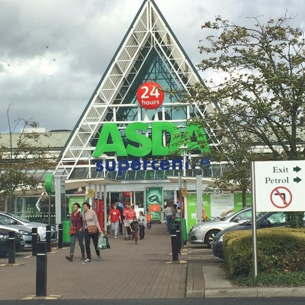 Photo taken at Asda by Paul R. on 8/17/2014-英国利兹奥尔寇斯购物中心 Photo taken at Asda by Paul R. on 8/17/2014