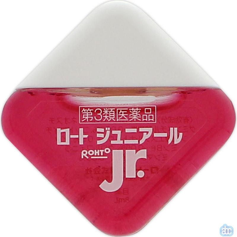 日本进口温和型滴眼液-ROHTO乐敦滴眼液 无刺激清凉 温和型滴眼液 富含维B12学生用8ml红色