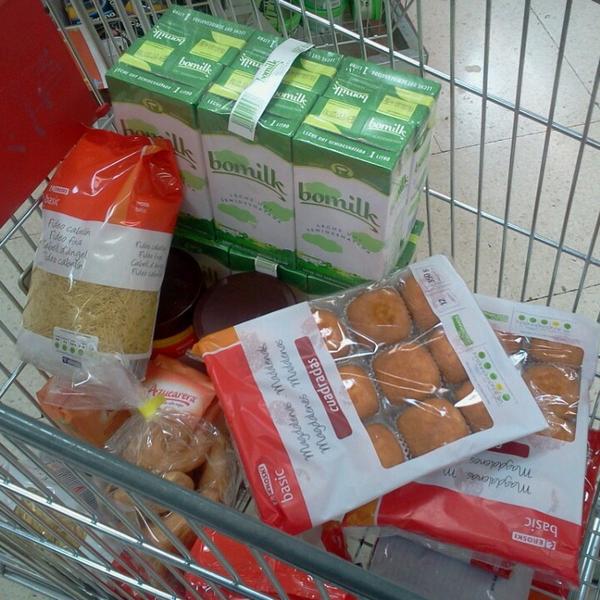 Photo taken at Supermercado Eroski Infante by Nuria S. on 3/1/2013