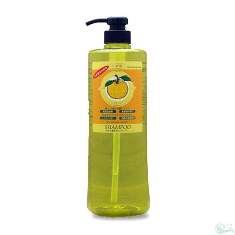 日本无硅油洗发水1000ml原装进口 PC YUKI系列 柚子顺滑洗发水
