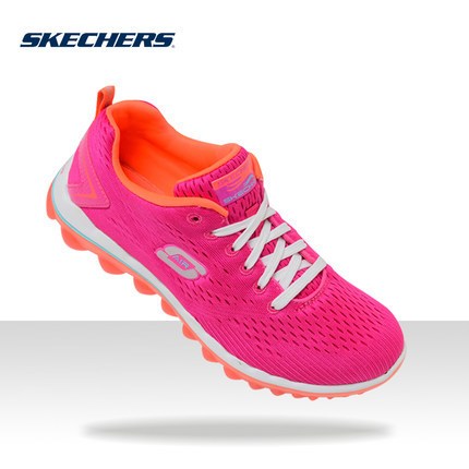 Skechers斯凯奇时尚休闲鞋 镂空透气网布女鞋 新潮流系带鞋12101 Skechers斯凯奇时尚休闲鞋 镂空透气网布女鞋 新潮流系带鞋12101