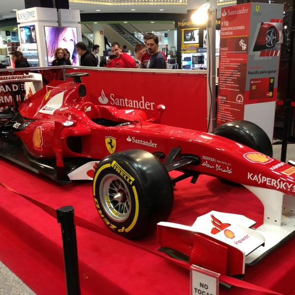 Photo taken at El Corte Inglés by David S. on 2/16/2013