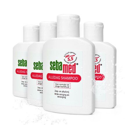 【第四瓶0元】德国 sebamed施巴洗发水50ml三瓶装  呵护头皮发丝