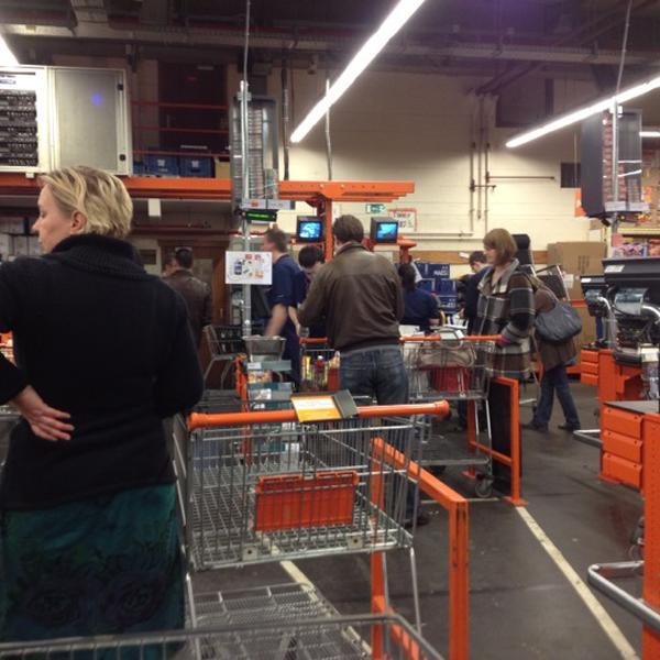 Photo taken at Colruyt by Sven E. on 4/20/2012