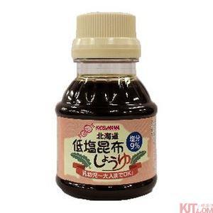 日本进口酱油-Kids mama北海道低盐昆布酱油 迷你瓶装100mL