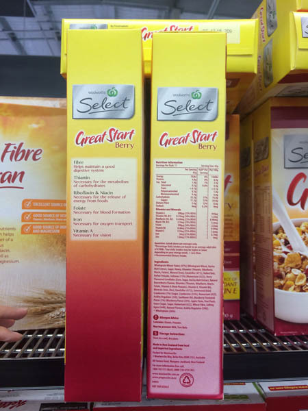 澳大利亚进口早餐谷物冲饮-Woolworths Select早餐谷物冲饮 早晨食品500g