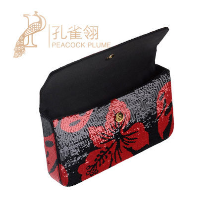 Prada/普拉达prada女包16新款女士酒红迷你缎花手提包45301406KB Prada/普拉达prada女包16新款女士酒红迷你缎花手提包45301406KB