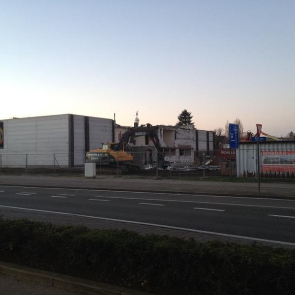 Photo taken at Colruyt by Tim P. on 1/11/2014