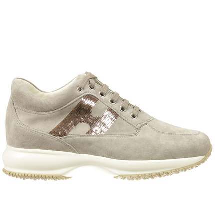 Hogan/亮片logo运动鞋