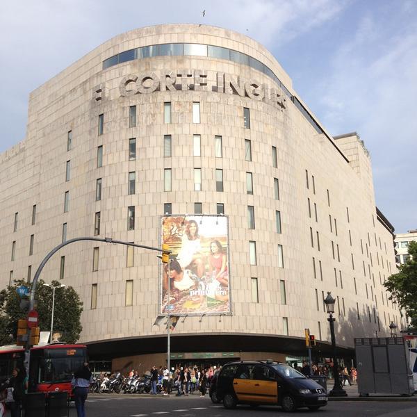 Photo taken at El Corte Inglés by Svetlana S. on 5/1/2013