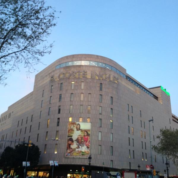 Photo taken at El Corte Inglés by Pavel U. on 4/8/2013