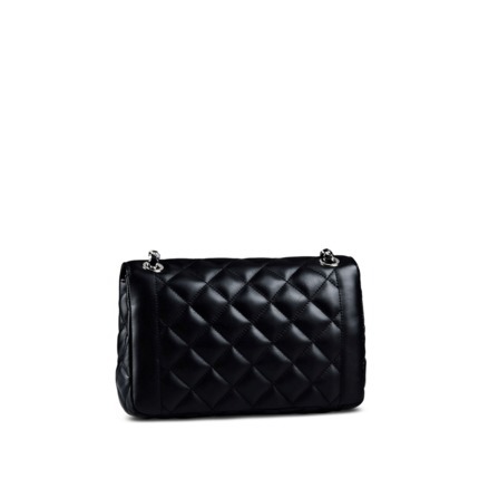 正品Moschino莫斯奇诺2016新款女士纯色翻盖单肩包 45283425or