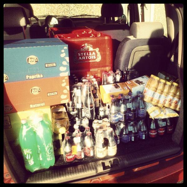 Photo taken at Colruyt by Nils D. on 12/8/2012