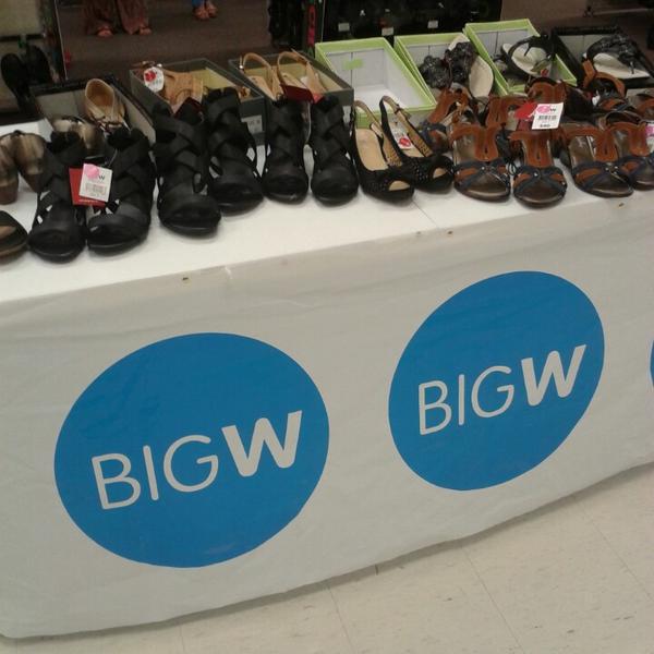 Photo taken at Big W by Sean S. on 1/20/2014