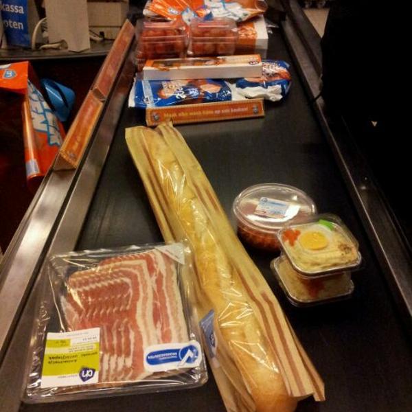 Photo taken at Albert Heijn by Niels v. on 1/7/2012-荷兰北布拉班特省埃因霍温小麦大街70号 Photo taken at Albert Heijn by Niels v. on 1/7/2012