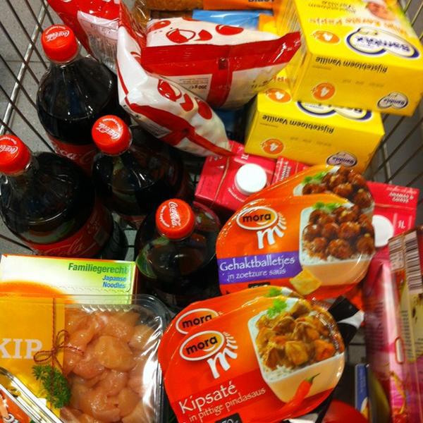 Photo taken at Albert Heijn by Ton J. on 3/26/2012