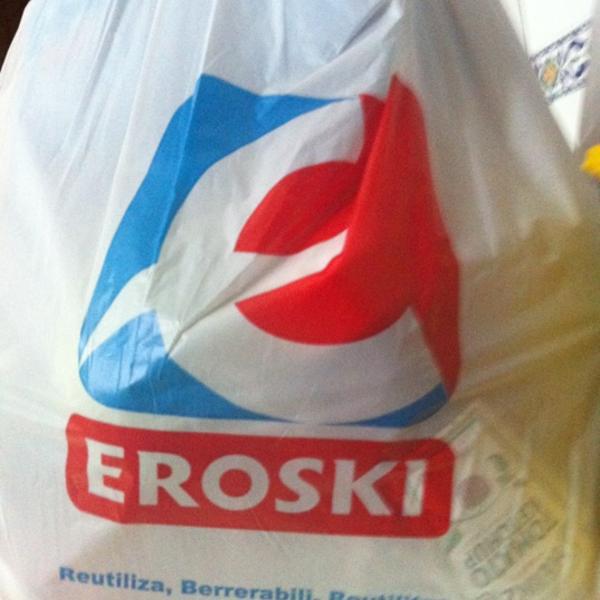 Photo taken at Eroski Center by Nadia F. on 2/29/2012