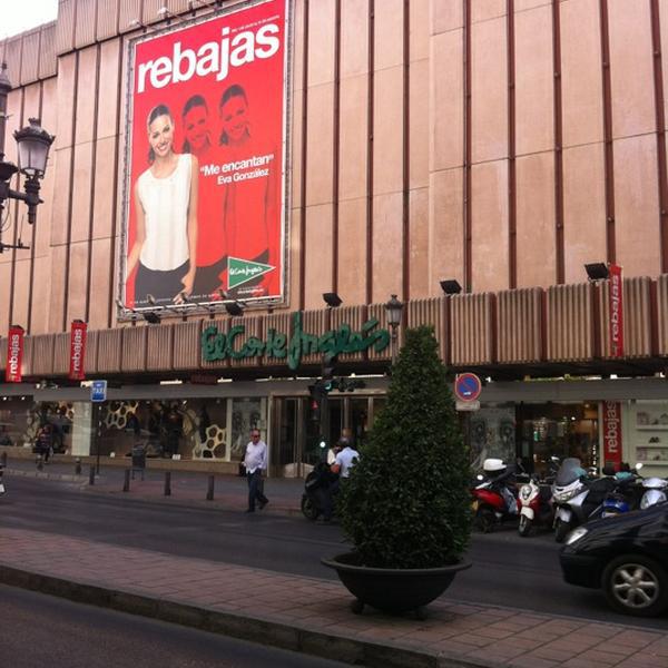 Photo taken at El Corte Inglés by laguiadegranada on 8/17/2012