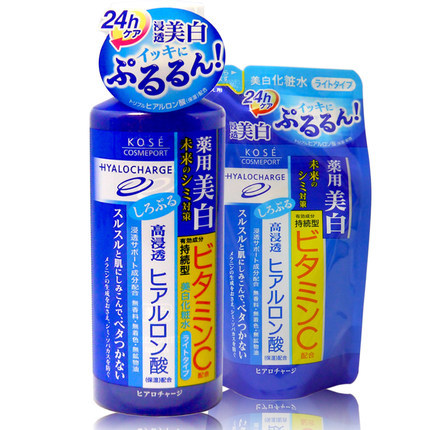 【日本直邮】Kose/高丝cosmeport美白爽肤水 180ml瓶/160ml袋