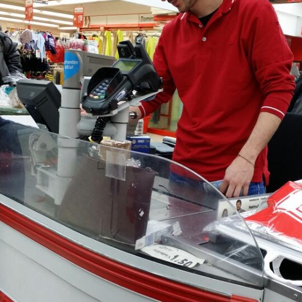 Photo taken at Kaufland by Abdullah A. on 2/12/2014