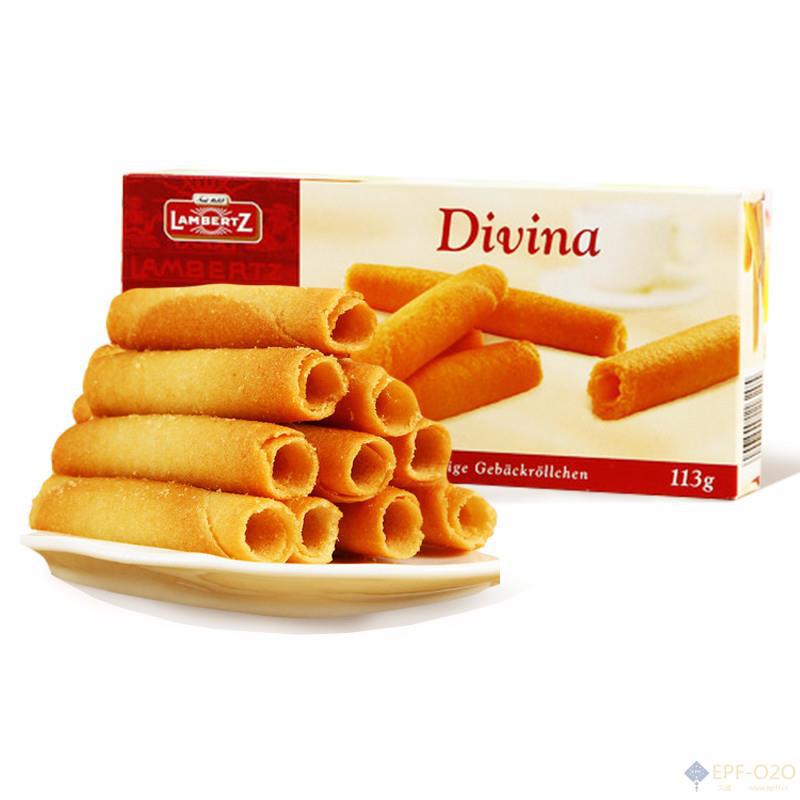 LAMBERTZ兰贝思 迪维纳蛋卷 113g LAMBERTZ兰贝思 迪维纳蛋卷 113g