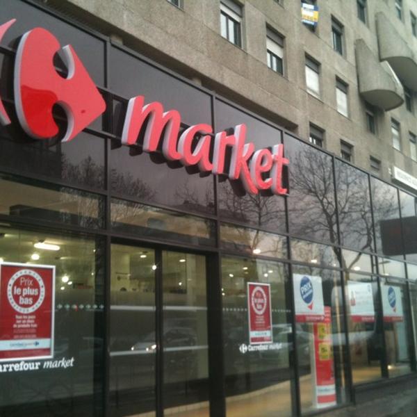 Photo taken at Carrefour by Mel A. on 1/15/2013