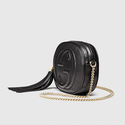 Gucci/古奇gucci女包15新款流苏拉链迷你小圆包353965 A7M0G 1000 Gucci/古奇gucci女包15新款流苏拉链迷你小圆包353965 A7M0G 1000