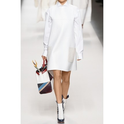 FENDI/芬迪 女包 女式手提包 Q01679076 White FENDI/芬迪 女包 女式手提包 Q01679076 White