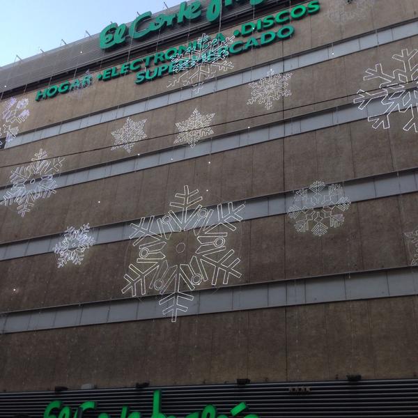 Photo taken at El Corte Inglés by Thierry S. on 1/3/2015