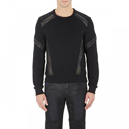 Belstaff 男装 男式长袖T恤 Q01874066 BLACK