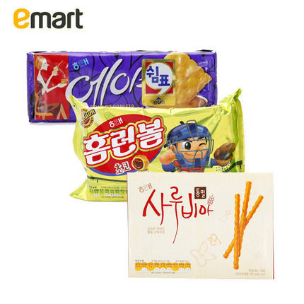 EMART海外海太巧克力全麦味王牌饼干好吃的饼干(代可可脂) EMART海外海太巧克力全麦味王牌饼干好吃的饼干(代可可脂)