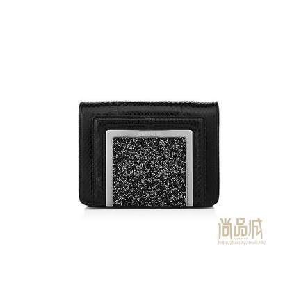 正品直邮jimmy choo周仰杰2016新款女包时尚真皮闪光手拿包AVAWCR