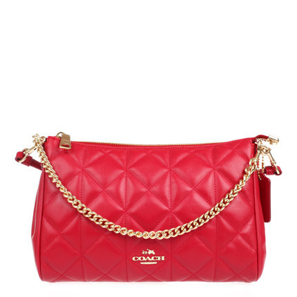 COACH/蔻驰新款纯皮菱格包 单肩斜挎女包 36682 COACH/蔻驰新款纯皮菱格包 单肩斜挎女包 36682