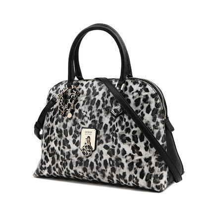GUESS/盖尔斯手提女包 新品女士豹纹贝壳单肩斜挎包包HWSF6113070
