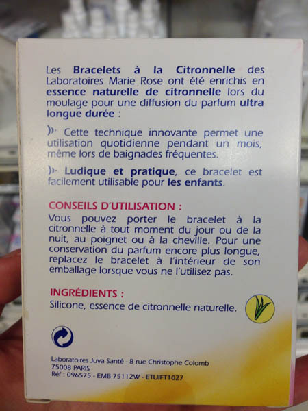 marie rose驱蚊手镯