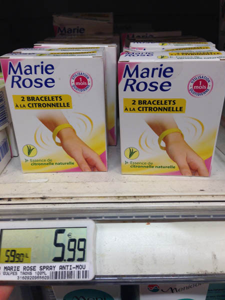 marie rose驱蚊手镯