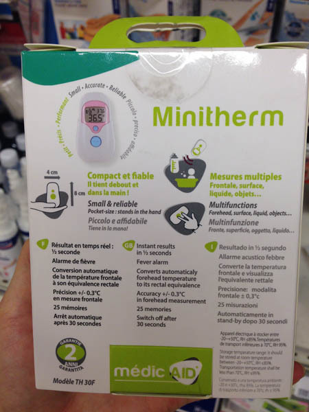 medic aid儿童电子体温计