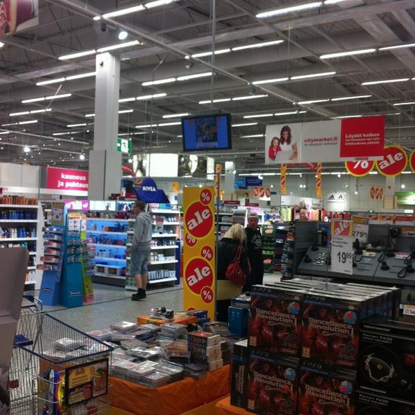 Photo taken at K-citymarket by Tuomas G. on 6/20/2013