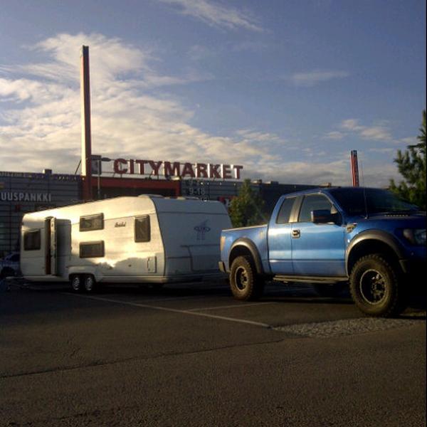 Photo taken at K-citymarket by Anton B. on 8/2/2012-芬兰中部于韦斯屈莱锤街29 Photo taken at K-citymarket by Anton B. on 8/2/2012