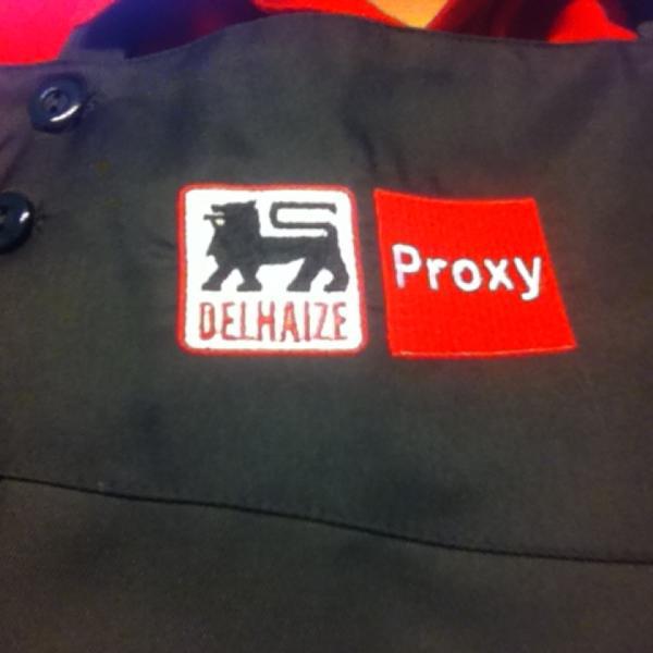 Photo taken at Proxy Delhaize by Cassandra on 8/28/2013