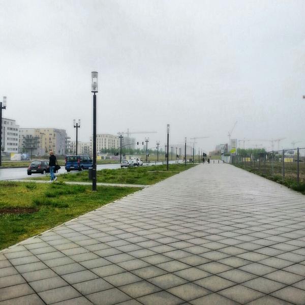 Photo taken at REWE by eylem d. on 5/1/2014-德国黑森州法兰克福欧罗巴大道118(帕理泽大街) Photo taken at REWE by eylem d. on 5/1/2014