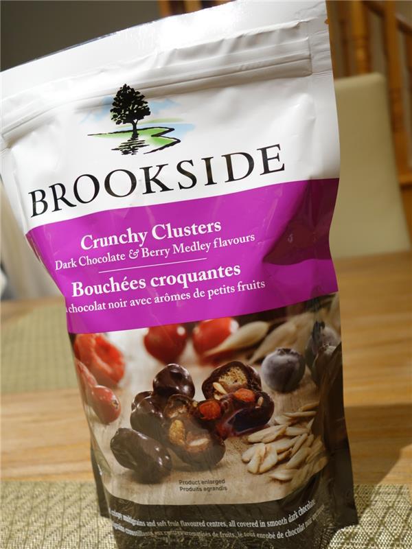 BROOKSIDE贝客诗干果燕麦混合果仁巧克力600G一包