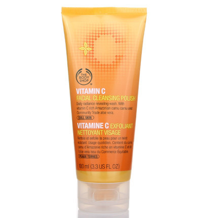The body shop/美体小铺VC 洁面胶洗面奶100ml The body shop/美体小铺VC 洁面胶洗面奶100ml