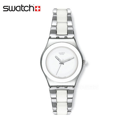 正品斯沃琪Swatch 手表石英女表陶色迷人YLS141GC