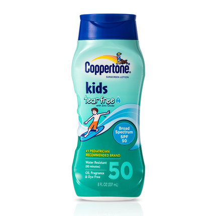 coppertone正品水宝宝芦荟精华防晒霜spf50芦荟补水全身隔离237ml