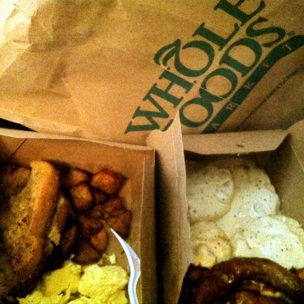 Photo taken at Whole Foods Market by Rezfilmbuff on 12/30/2012