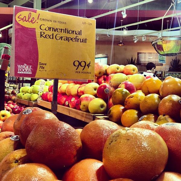 Photo taken at Whole Foods Market by Allan C. on 1/9/2013