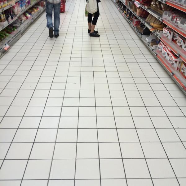 Photo taken at Carrefour by Elisé Enrald Raheem B. on 6/5/2014