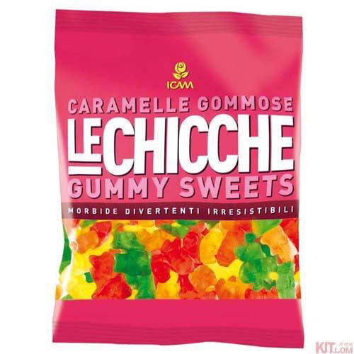 意大利进口水果QQ糖-爱可Icam 小熊水果QQ糖200g