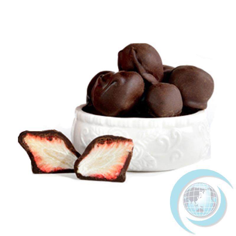 SCHOKOLAKE 巧克力云庄 黑巧克力草莓雪球(90g/盒)